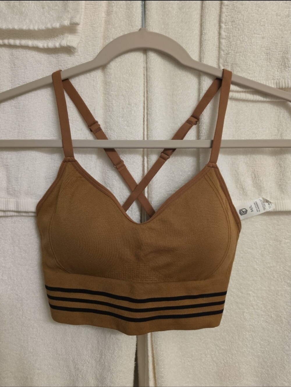 Born Primitive Level Up Sports Bra "Clove"
